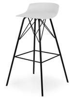 AL186 - 2 Stuks moderne barkrukken  Alliance Tori - WIT, Huis en Inrichting, Barkrukken, Ophalen, Veluwezoom 5, 1327 AA Almere