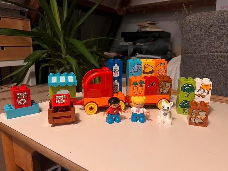 Duplo 10818 Mijn Eerste Markt, Kinderen en Baby's, Speelgoed | Duplo en Lego, Zo goed als nieuw, Duplo, Ophalen of Verzenden
