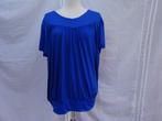 Blauw stretch shirt - NIEUW - maat XXXL, Nieuw, Blauw, Shirt of Top, Verzenden