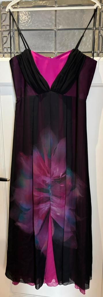 Lange avondjurk/cocktailjurk Addy vd Krommenacker x Steps, Kleding | Dames, Gelegenheidskleding, Zo goed als nieuw, Galajurk, Maat 38/40 (M)