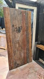 Eettafel gerecycled teakhout 90x180, Huis en Inrichting, Tafels | Eettafels, Ophalen, Teakhout, 50 tot 100 cm, Zo goed als nieuw