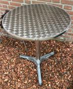 Terrastafeltje / bistro tafeltje aluminium!, Ophalen, Rond, Aluminium