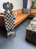 Tiki Art wandpaneel houtsnijwerk Indonesie zwaar 110 cm, Huis en Inrichting, Woonaccessoires | Wanddecoraties, Verburgt Vintage