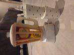 Houten blender met fruit, Ophalen, Zo goed als nieuw