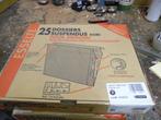 25x ESSELTE V hangmap 22212 hangmappen insteekmap kantoor, Ophalen, Nieuw