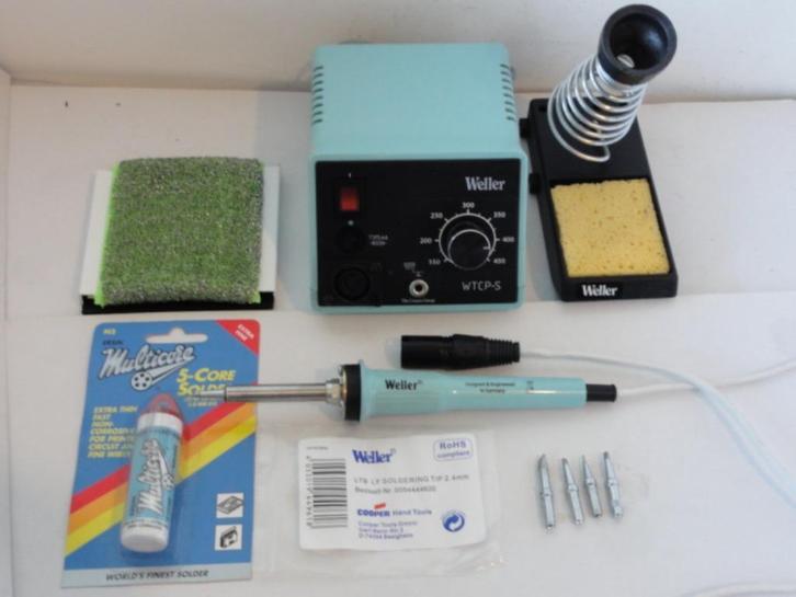 WELLER WTCP-S STATION met SUPER BOUT 50W tot 80W+GARANTIE, Hobby en Vrije tijd, Elektronica-componenten, Zo goed als nieuw, Ophalen of Verzenden