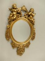 Gouden Wandspiegel Engel Polystone H.50cm, Helene Livingstyle, Helenelivingstyle@gmail.com, 7531TJ, Nieuw