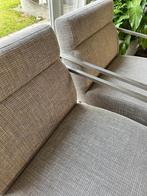 Fauteuils- 2 stuks, Huis en Inrichting, Ophalen, 75 tot 100 cm, Zo goed als nieuw, Stof