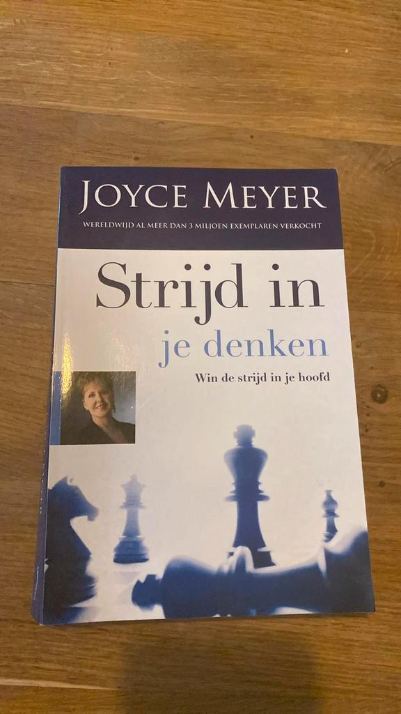 Joyce Meyer - Strijd in je denken, Boeken, Godsdienst en Theologie, Zo goed als nieuw, Christendom | Protestants, Ophalen of Verzenden