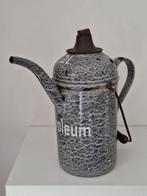 Antieke petroleumkan - 2 liter, Antiek en Kunst, Antiek | Emaille, Ophalen of Verzenden
