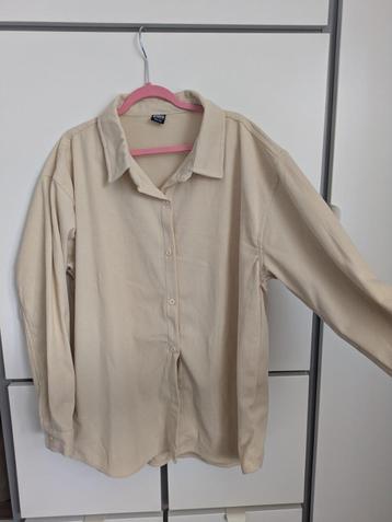 Lange blouse creme mt146/152 beschikbaar voor biedingen
