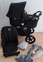 Bugaboo Fox 3 All Black ZO GOED ALS NIEUW!, Ophalen, Zo goed als nieuw, Bugaboo