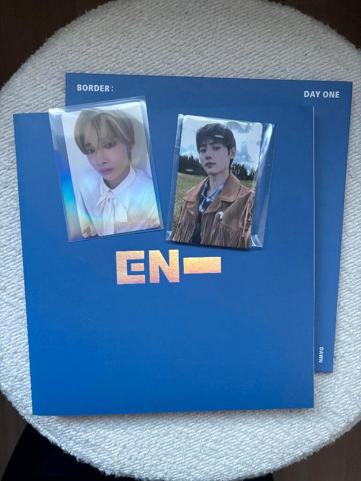 Enhypen album Border Day One & photocards, Cd's en Dvd's, Cd's | Verzamelalbums, Zo goed als nieuw, Pop, Ophalen of Verzenden
