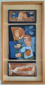 Keramiek tegel van henk potters, Antiek en Kunst, Ophalen of Verzenden