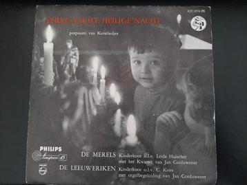 Stille Nacht, Heilige Nacht, Kinderkoor De Merels.  Hoes en  beschikbaar voor biedingen