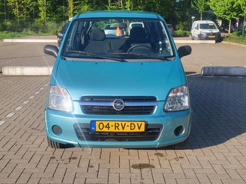 Opel Agila 1.2 16V Twinport 2005 Groen, Auto's, Opel, Particulier, Agila, Benzine, C, Hatchback, Handgeschakeld, Origineel Nederlands
