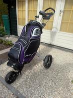 Elrey golf kar dames incl clubs en tas, Sport en Fitness, Golf, Ophalen of Verzenden, Zo goed als nieuw, Golfkar, Overige merken