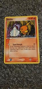 Torchic Pokemon Kaart - 66/100 EX Crystal Guardians, Ophalen of Verzenden, Gebruikt, Losse kaart
