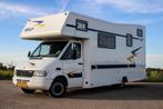 Mercedes Sprinter 412D Camper motorsport Grote Garage, Caravans en Kamperen, Campers, Bus-model, Bedrijf, Diesel, Tot en met 5