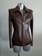 Leather Sound getailleerd leren jasje, maat small, Bruin, Verzenden, Zo goed als nieuw, Jasje