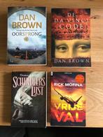 4x Spannende boeken, oa Dan Brown, Ophalen of Verzenden, Gelezen, Dan Brown