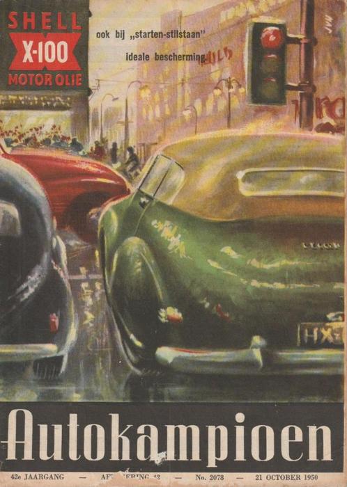 4 losse afleveringen Autokampioen 1950, Boeken, Auto's | Folders en Tijdschriften, Gelezen, Algemeen, Ophalen of Verzenden