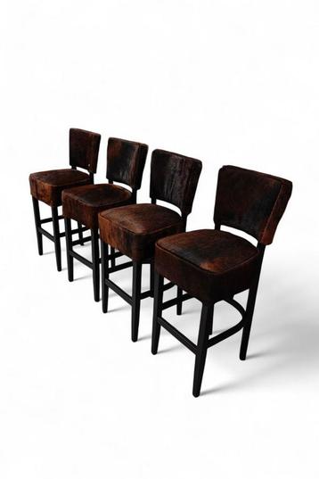 4x Koeienhuid Barkrukken - Nieuw! beschikbaar voor biedingen