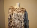 Marccain bonte print shirt husky wolf print mt N6/44, Kleding | Dames, Overige kleuren, Verzenden, Maat 42/44 (L), Lange mouw
