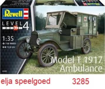 Revell 1:35 Ambulance model T 1917 3285 modelbouw beschikbaar voor biedingen