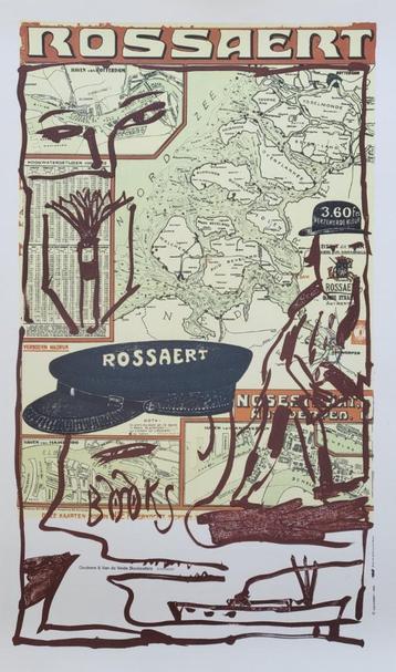 Pierre Alechinsky (1927- ) - Rossaert - Offset + catalogus beschikbaar voor biedingen