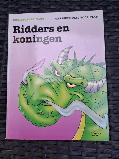 Tekenen stap voor stap Ridders & draken, Boeken, Overige Boeken, Zo goed als nieuw, Ophalen of Verzenden