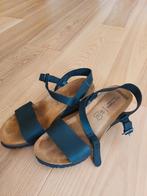 Leren sandalen Hush Puppies, 37, Zwart, Zo goed als nieuw, Hush Puppies, Sandalen of Muiltjes