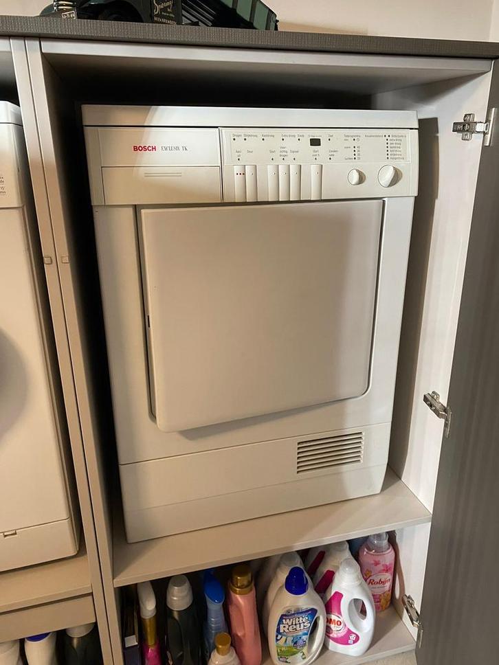 Bosch Exclusive wasdroger goed functionerend + onderhouden, Witgoed en Apparatuur, Wasdrogers, Gebruikt, Condens, Voorlader, 85 tot 90 cm