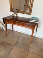 Antieke bijzettafel mahonia sidetable, Ophalen of Verzenden