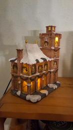 Kersthuisje Anton Pieck, het stadhuis, kerst, Ophalen of Verzenden, Zo goed als nieuw