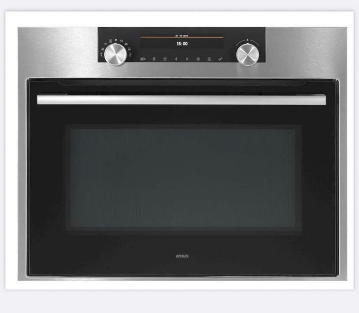 ATAG Matrix Magnetron - Luxe Uitvoering - 45cm, Witgoed en Apparatuur, Magnetrons, Zo goed als nieuw, Inbouw, Magnetron, 45 tot 60 cm