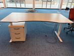 Elektrische Zit-Stabureau, Huis en Inrichting, Ophalen, Elektrisch, Gebruikt, Stabureau