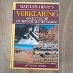 Matthew henry verklaring van het oude testament deel 1, Ophalen of Verzenden, Zo goed als nieuw, Matthew henry, Christendom | Protestants