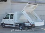 Volkswagen Crafter 177pk Open Laadbak Dubbel Cabine met Kist, Auto's, Bestelauto's, Stof, Gebruikt, Euro 6, 4 cilinders
