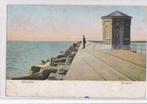 ijmuiden zuidpier  1906 tekst/zegel, Ophalen of Verzenden, Voor 1920, Noord-Holland
