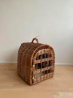 Mooie rieten kattenmand, Ophalen of Verzenden, Gebruikt, Riet