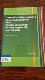 Gezondheidsbevordering en zelfmanagement door verpleegkundig, Ophalen of Verzenden, Zo goed als nieuw, Barbara Sassen