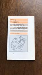 Hans Warren Het dagboek als kunstvorm, Boeken, Gelezen, Hans Warren, Ophalen of Verzenden, Nederland