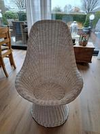 ROTAN STOEL (WIT), Huis en Inrichting, Ophalen, Wit, Riet of Rotan, Zo goed als nieuw