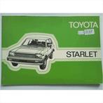 Toyota Starlet Instructieboekje 1978 #1 Nederlands, Ophalen of Verzenden