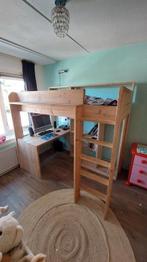 Hoogslaper steigerhout, Ophalen, Zo goed als nieuw, Hoogslaper