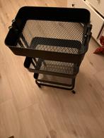 IKEA Raskog Trolley - Handig en Stijlvol!, Ophalen, Zo goed als nieuw, Zwart, Metaal