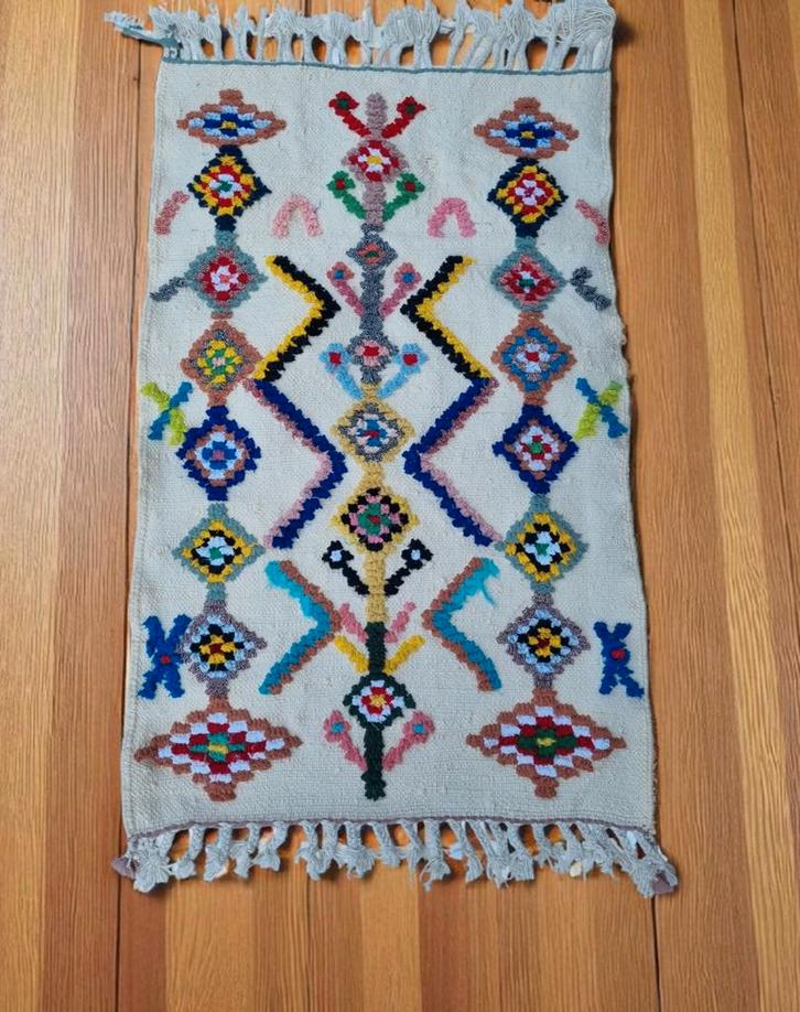 Betber tapijt, handgemaakt vloerkleed 110x70 cm, Huis en Inrichting, Stoffering | Tapijten en Kleden, Nieuw, 200 cm of meer, Rechthoekig