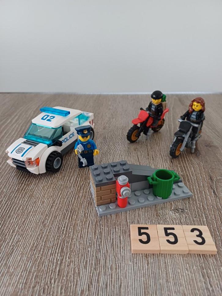 Lego City Politie Boevenjacht 60042, Kinderen en Baby's, Speelgoed | Duplo en Lego, Zo goed als nieuw, Lego, Complete set, Ophalen of Verzenden