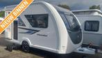 Sprite Mondial 370 EK Nieuw ! 2025., Caravans en Kamperen, Caravans, Standaardzit, 2 aparte bedden, Tot en met 2, Bedrijf